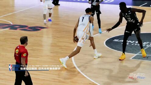 无解操作！盖耶切入单臂补扣 隔防对抗彰显超强统治力